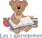 Les gjesteboken